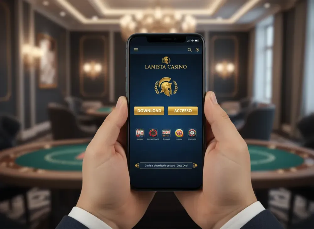 Lanista casino app guida al download e accesso