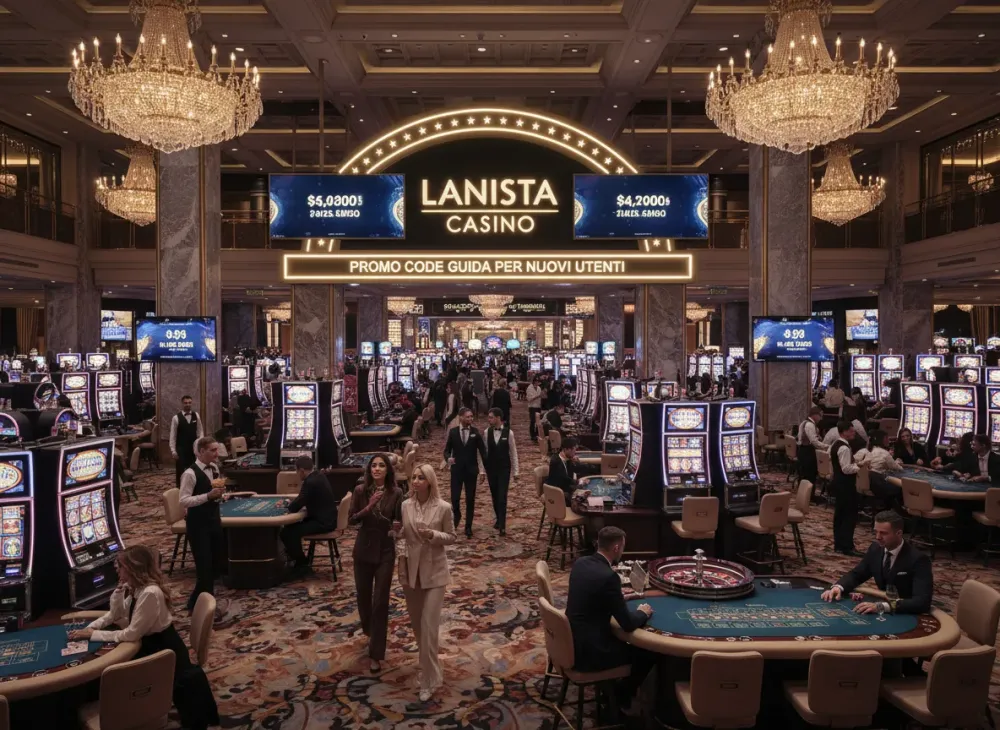 Lanista casino promo code guida per nuovi utenti