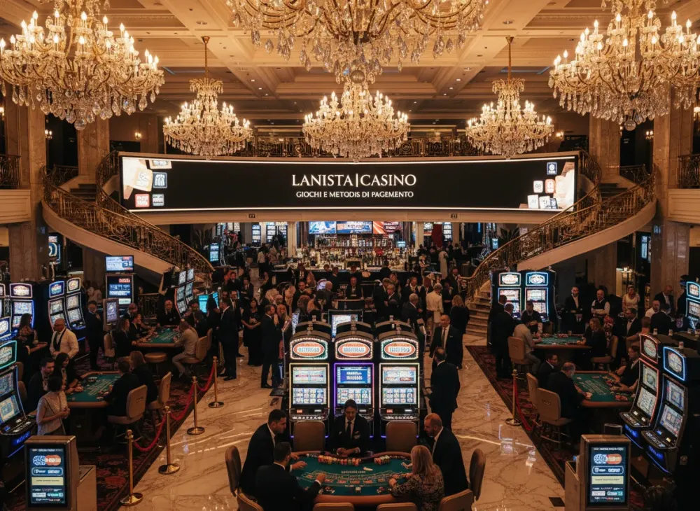 Lanista casino guida a giochi e metodi di pagamento